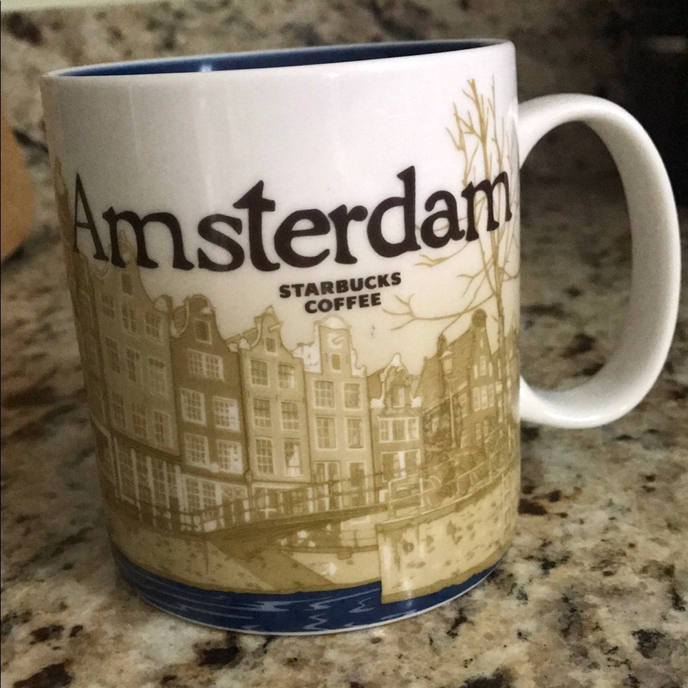 STARBUCKS AMSTERDAM CITY COLLECTORS MUG NWOT